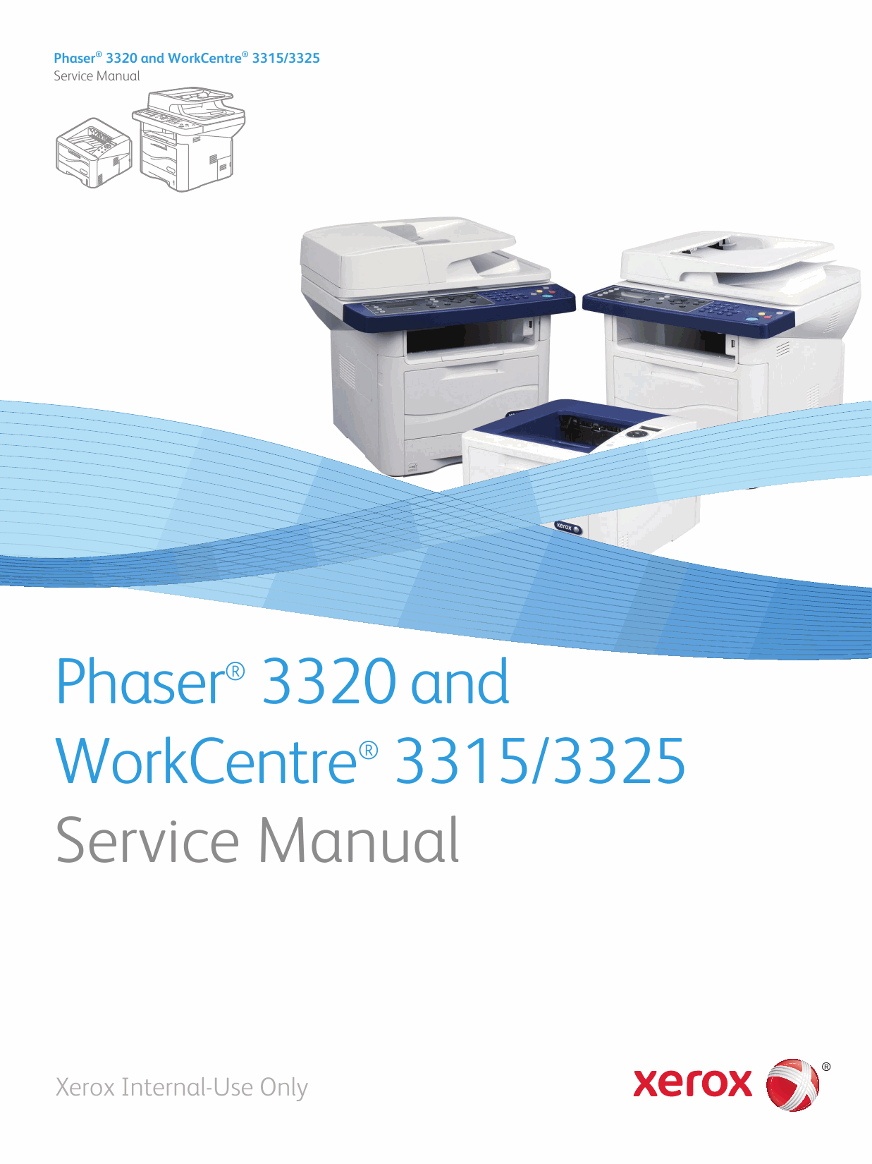 Xerox Phaser 3320 WorkCentre-3315 3325 Parts List and Service Manual-1